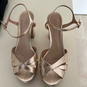 Schutz Keefa Sandal Gold